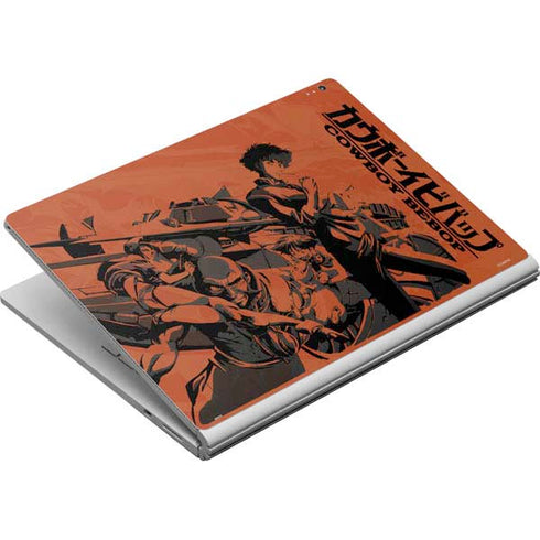Cowboy Bebop Bebop Crew Surface Book Skin
